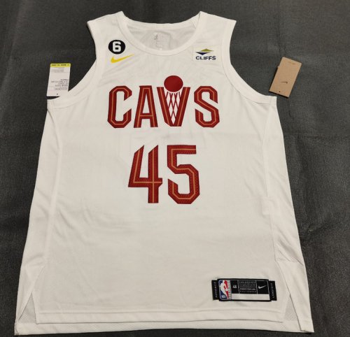 45 Mitchell 2022-2023 Cleveland Cavaliers Association Edition Jersey player version